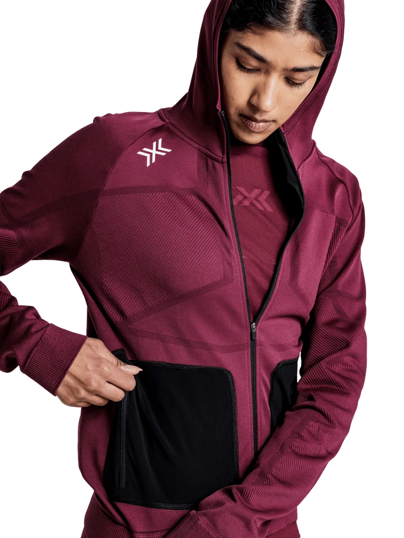X-ENTIAL HOODED JACKET WMN