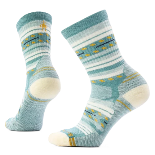 Smartwool Wandersocken Light Cushion Crew mit Margarita-Print Damen