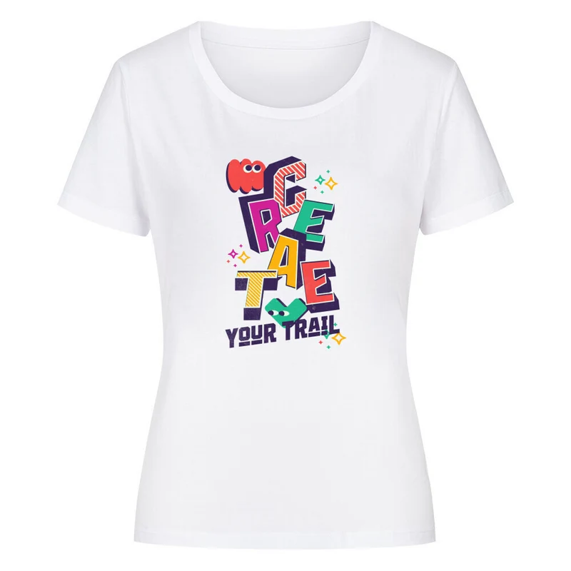 Create Your Trail - Bio Premium Shirt Frauen