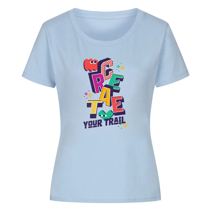 Create Your Trail - Bio Premium Shirt Frauen