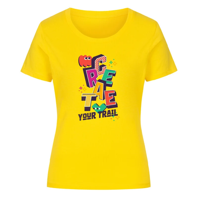 Create Your Trail - Bio Premium Shirt Frauen