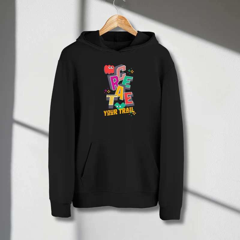 Create Your Trail - Bio Premium Hoodie