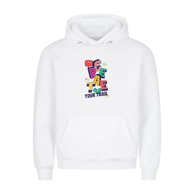 Create Your Trail - Bio Premium Hoodie