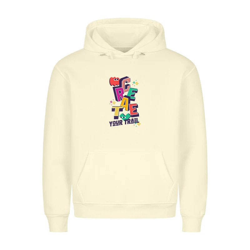 Create Your Trail - Bio Premium Hoodie