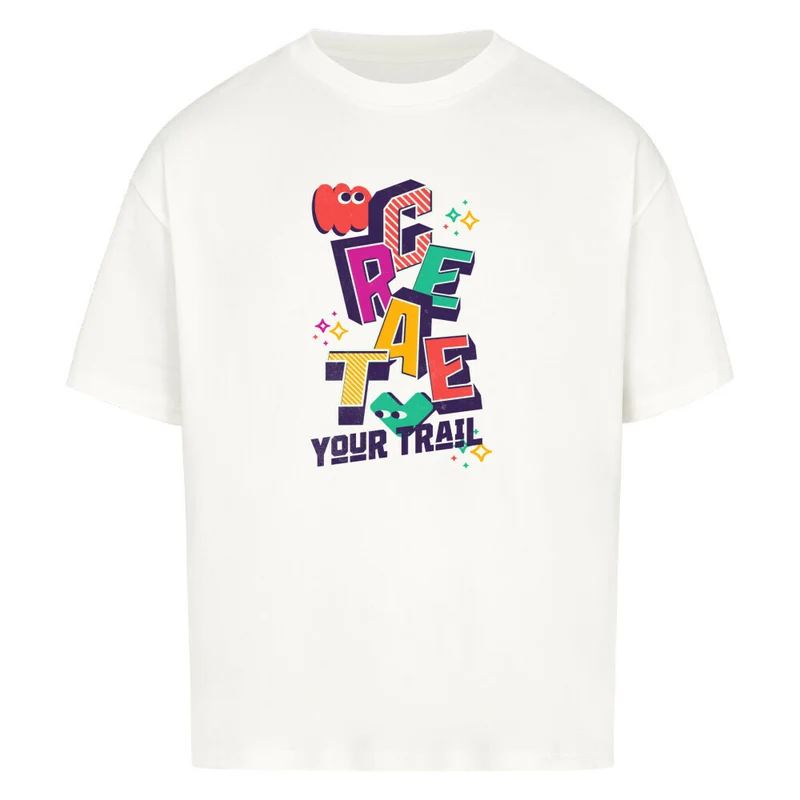 Create Your Trail - Bio Premium Oversized Shirt
