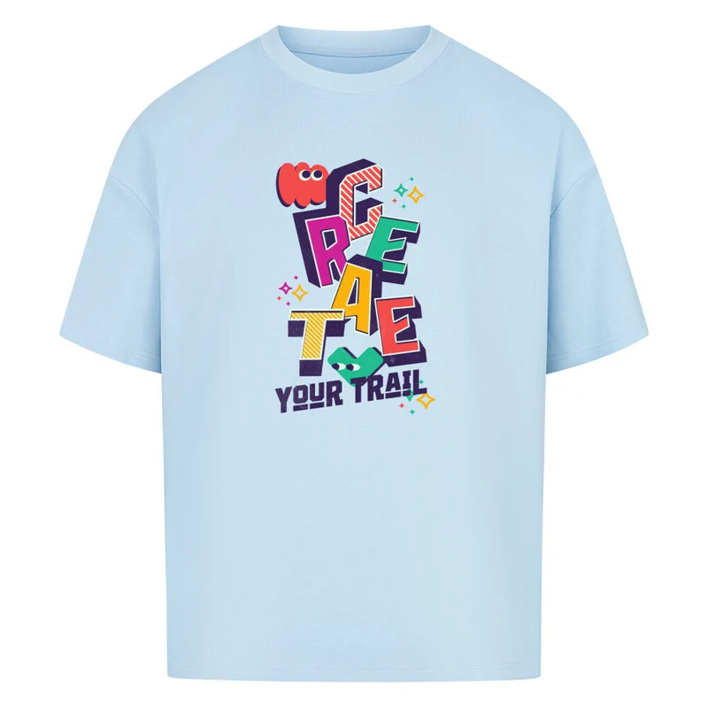 Create Your Trail - Bio Premium Oversized Shirt