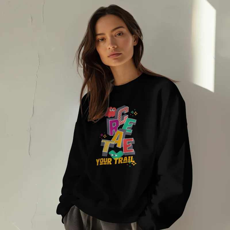 Create Your Trail - Bio Premium Sweatshirt