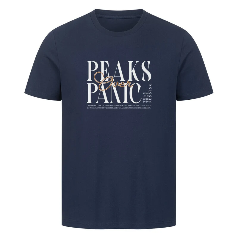 Peaks over Panic - Bio Premium T-Shirt