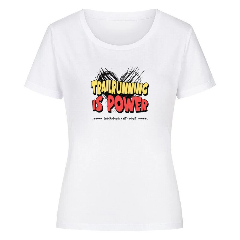 Trailrunning is Power - Bio Premium Shirt Frauen
