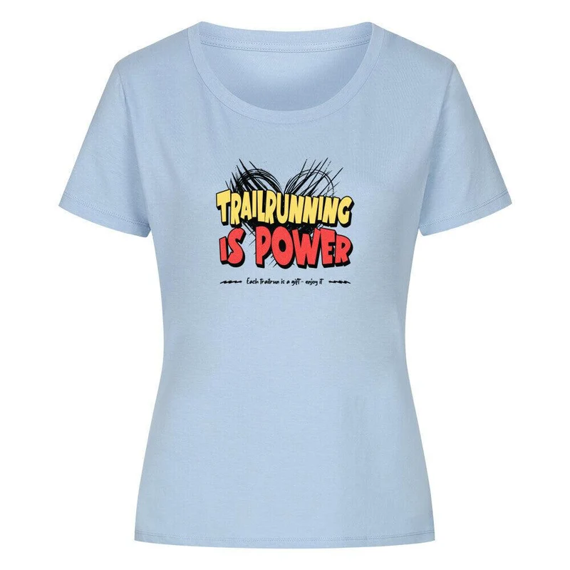 Trailrunning is Power - Bio Premium Shirt Frauen