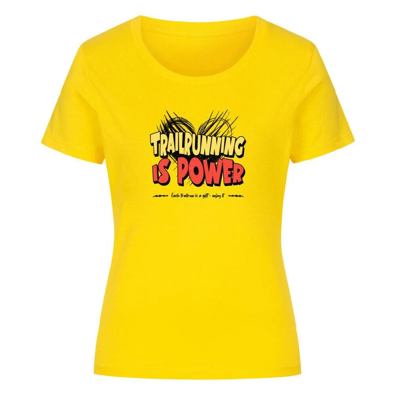 Trailrunning is Power - Bio Premium Shirt Frauen