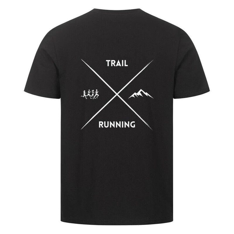 Trail Running Cross back - Bio Premium T-Shirt