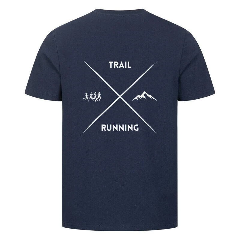 Trail Running Cross back - Bio Premium T-Shirt