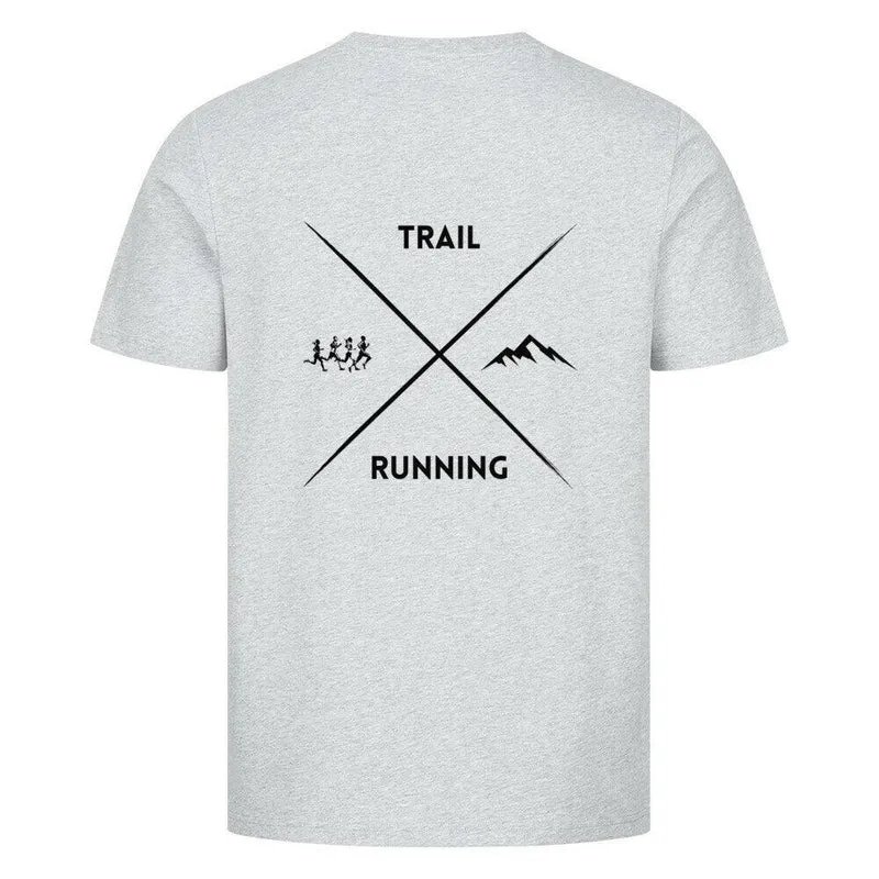 Trail Running Cross back - Bio Premium T-Shirt