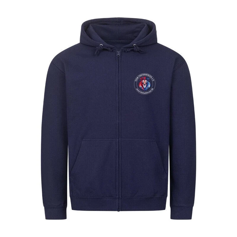 Fontanherzen Löwe - Bio Premium Zipper Hoodie Unisex
