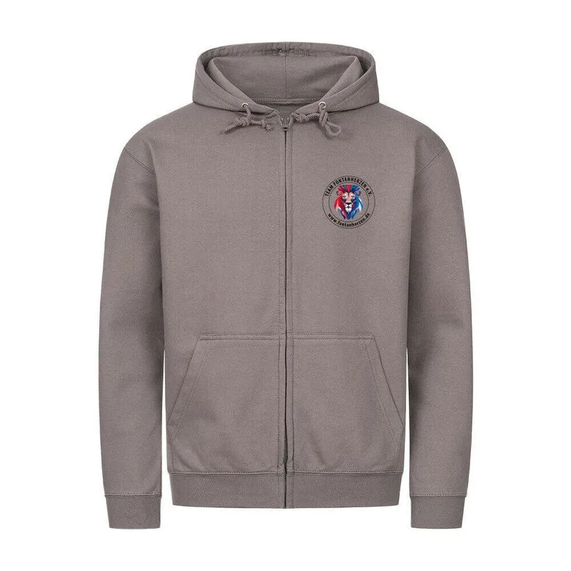 Fontanherzen Löwe - Bio Premium Zipper Hoodie Unisex