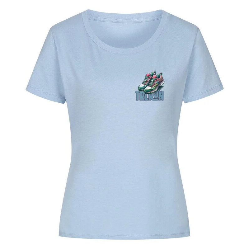 Better Life in TRLRUN Shoes- Premium T-Shirt Frauen