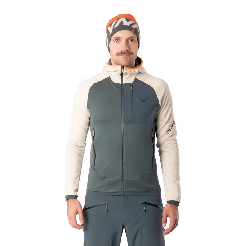 Dynafit Radical Wool Kapuzenjacke - overcast