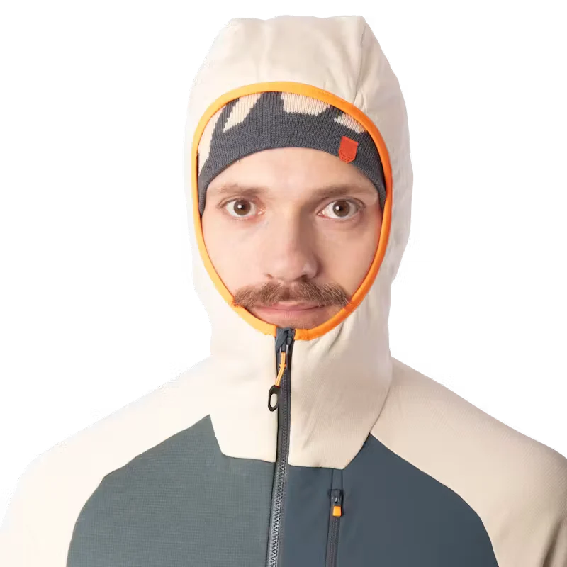 Dynafit Radical Wool Kapuzenjacke - overcast