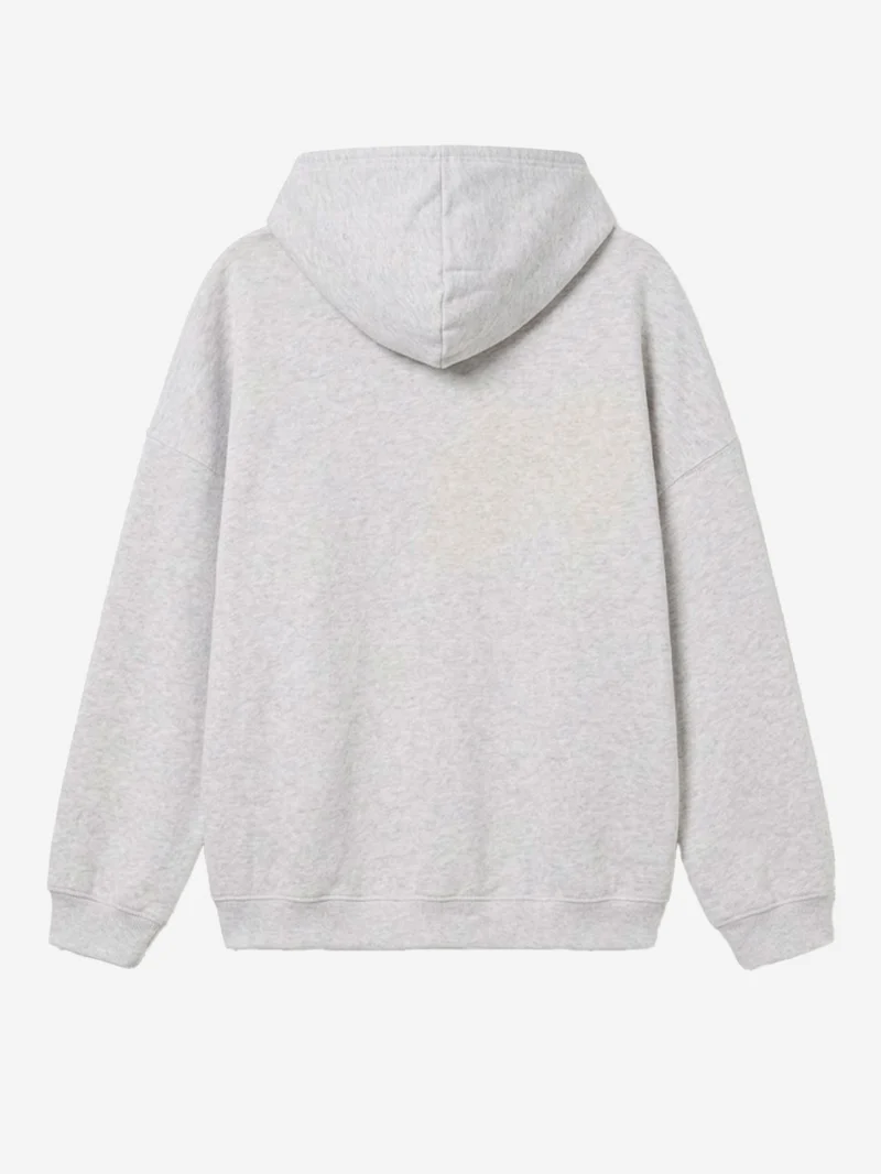 Felpa con cappuccio grigia