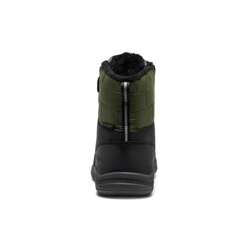 Kanibou Wasserdichte Winterstiefel für große Kids | Black/Bronze Green