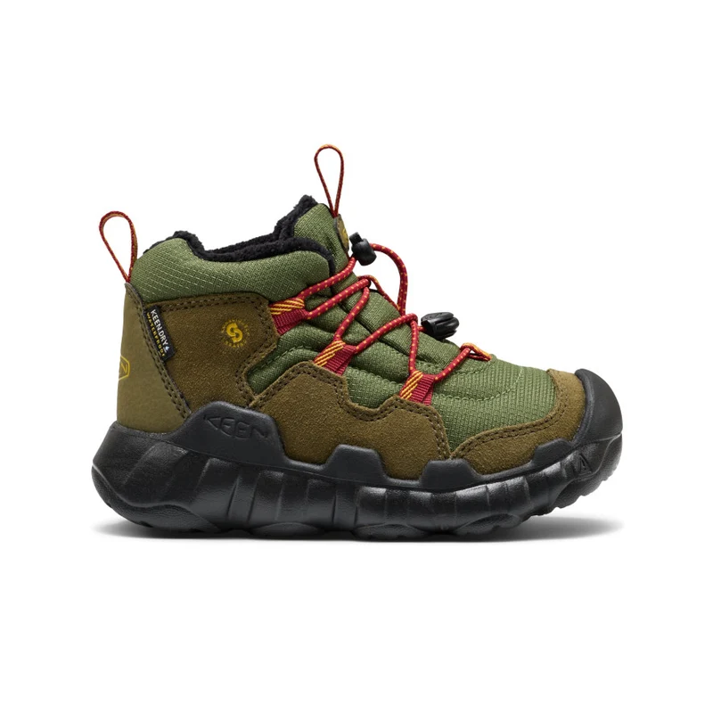 Hypowser wasserdichter Chukka für kleine Kids | Forest Night/Garnet
