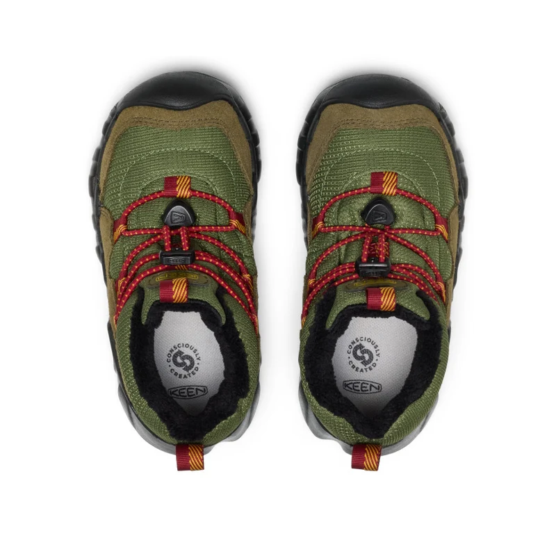 Hypowser wasserdichter Chukka für kleine Kids | Forest Night/Garnet