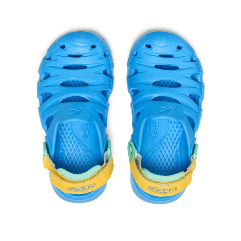HyperFLT Clog für kleine Kids | Azure Blue/Daffodil