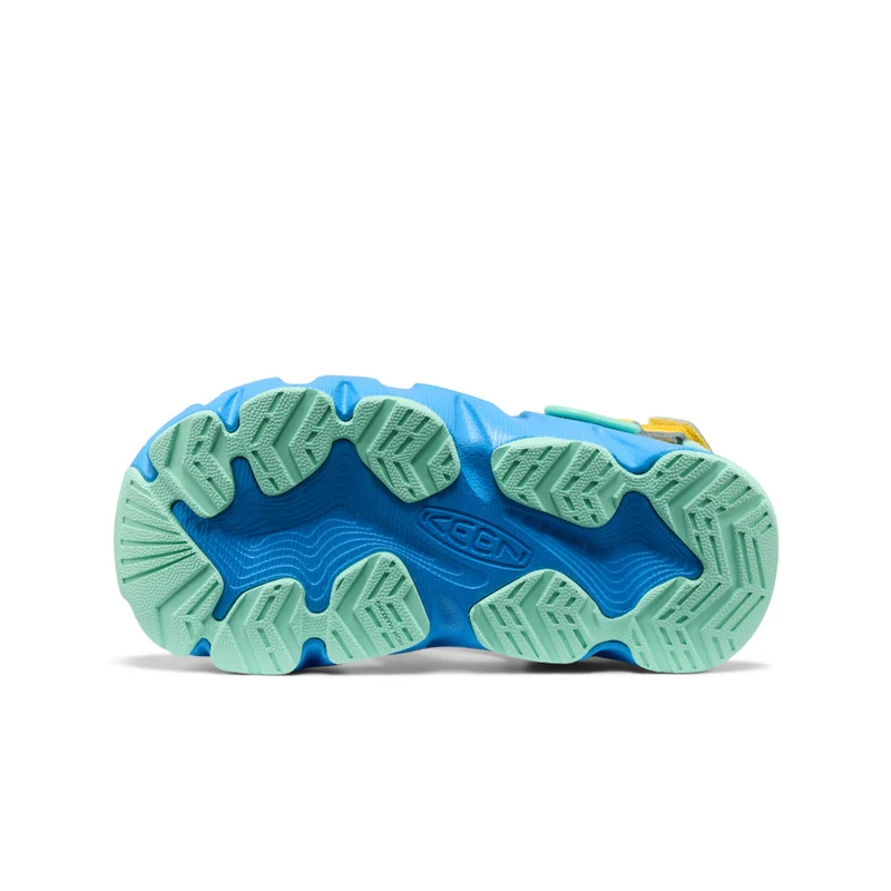 HyperFLT Clog für kleine Kids | Azure Blue/Daffodil
