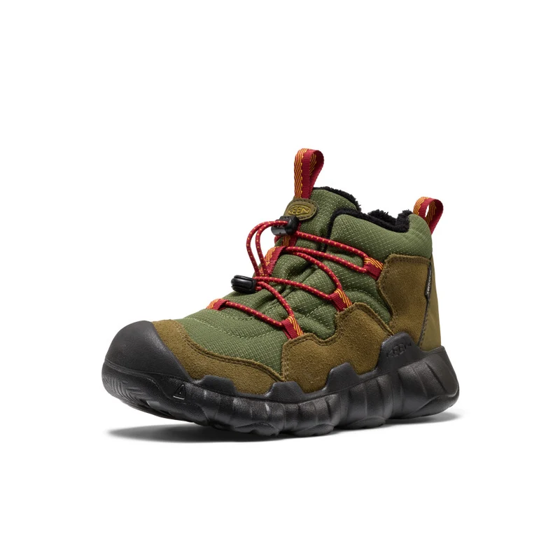 Hypowser wasserdichter Chukka für große Kids | Forest Night/Garnet
