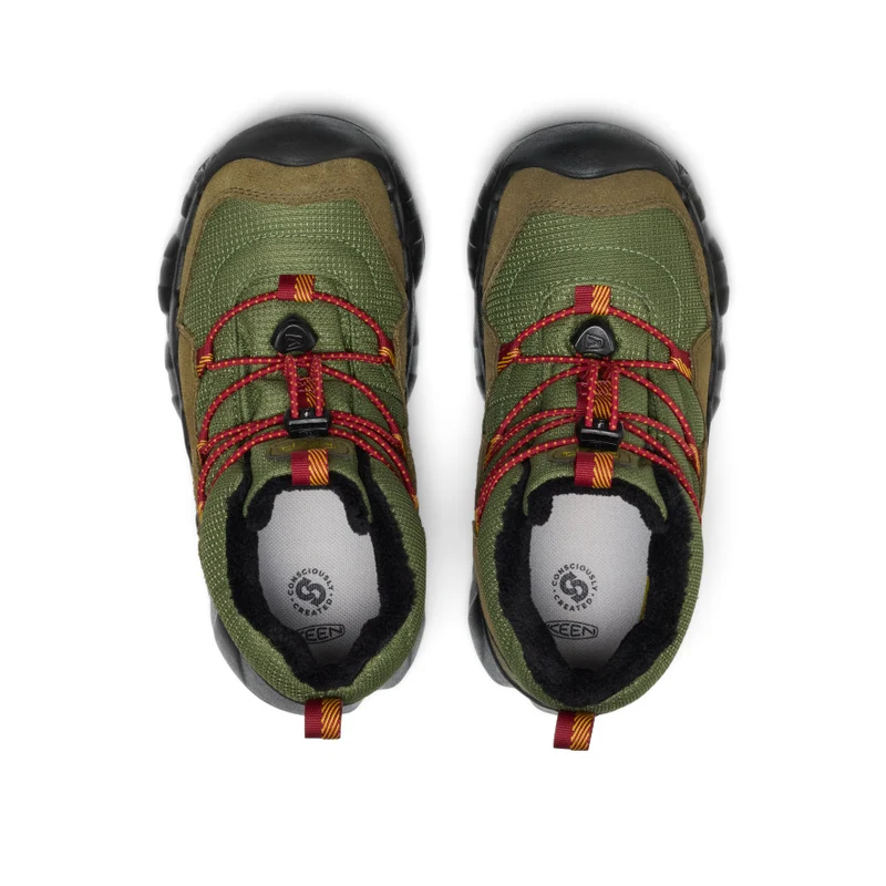 Hypowser wasserdichter Chukka für große Kids | Forest Night/Garnet