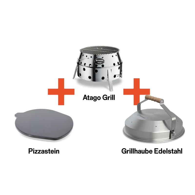 Atago Grill Pizza Set