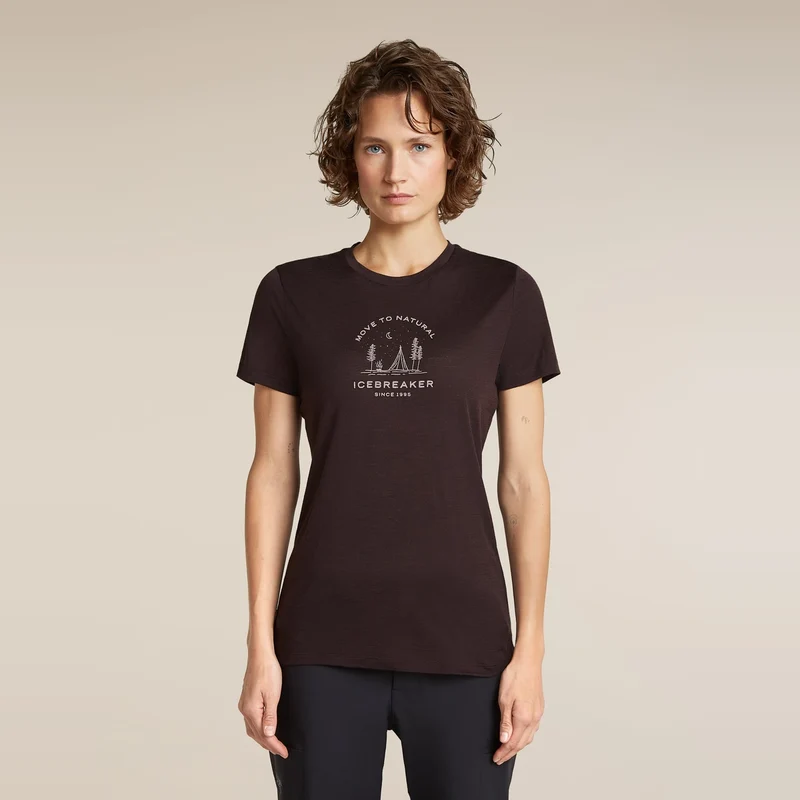 Icebreaker 150 Tech Lite SS Tee PP W Bittersweet