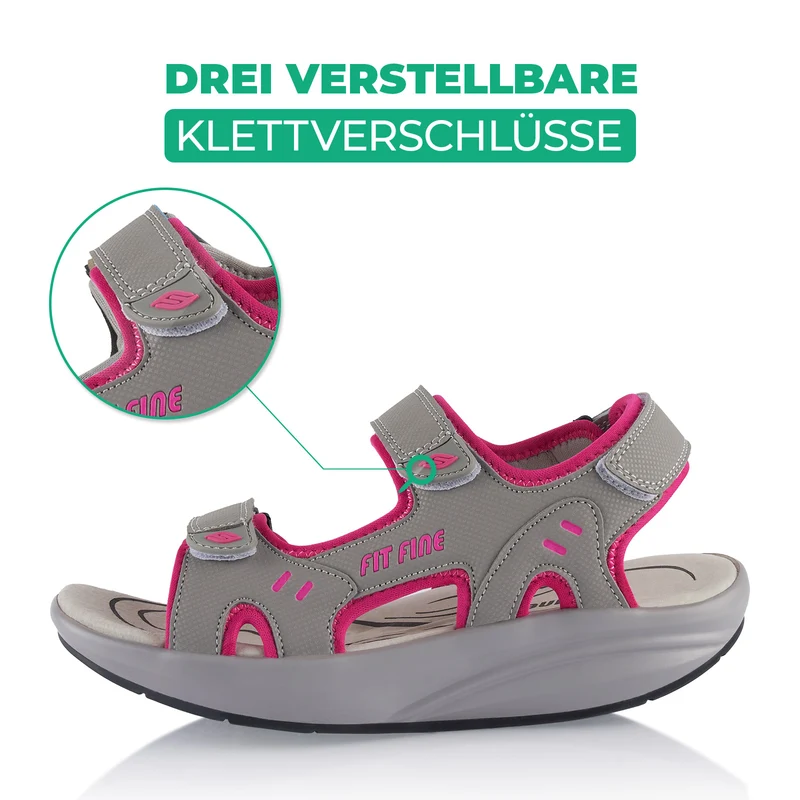 Sandalen Abrollsohle leichte Gesundheitsschuhe