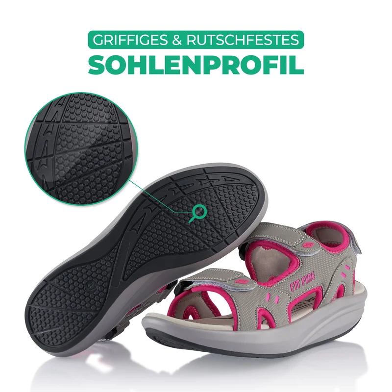 Sandalen Abrollsohle leichte Gesundheitsschuhe