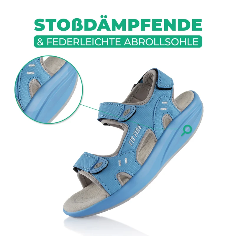 Sandalen Abrollsohle leichte Gesundheitsschuhe
