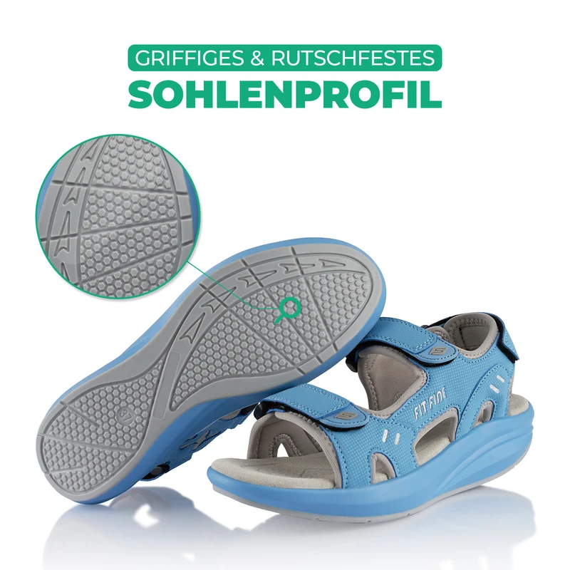 Sandalen Abrollsohle leichte Gesundheitsschuhe