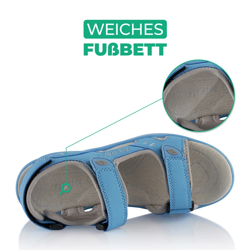 Sandalen Abrollsohle leichte Gesundheitsschuhe