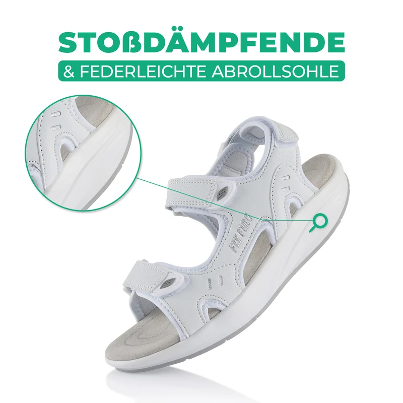 Sandalen Abrollsohle leichte Gesundheitsschuhe