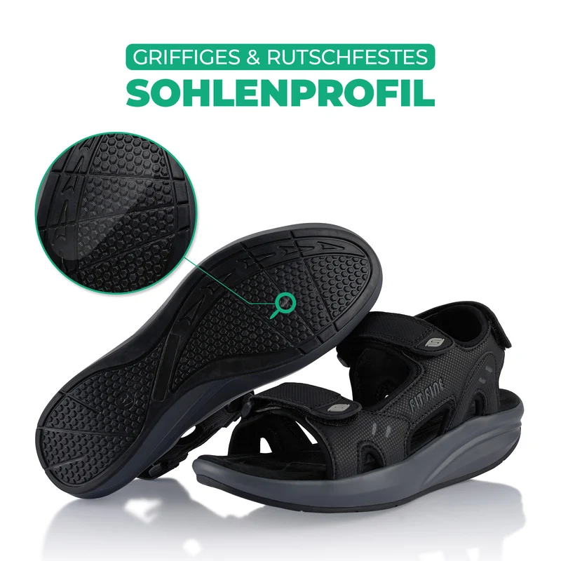 Sandalen Abrollsohle leichte Gesundheitsschuhe