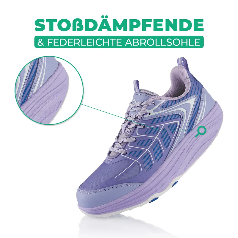 Sneaker Abrollsohle Gesundheitsschuhe Sportschuhe