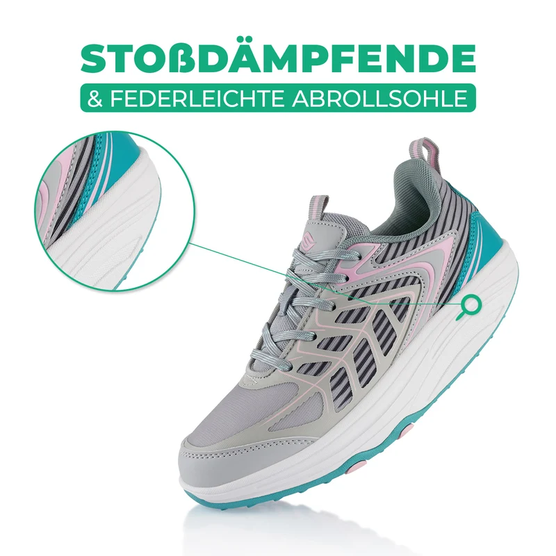 Sneaker Abrollsohle Gesundheitsschuhe Sportschuhe