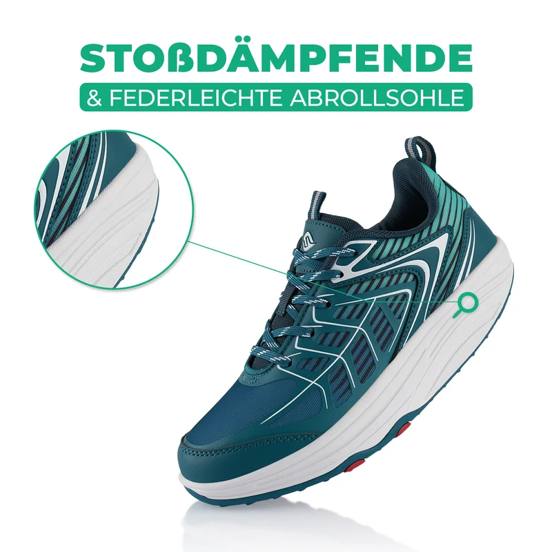 Sneaker Abrollsohle Gesundheitsschuhe Sportschuhe