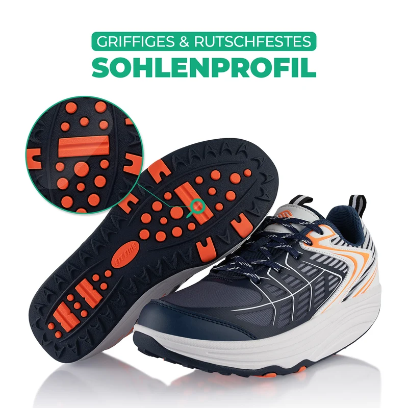 Sneaker Abrollsohle Gesundheitsschuhe Sportschuhe