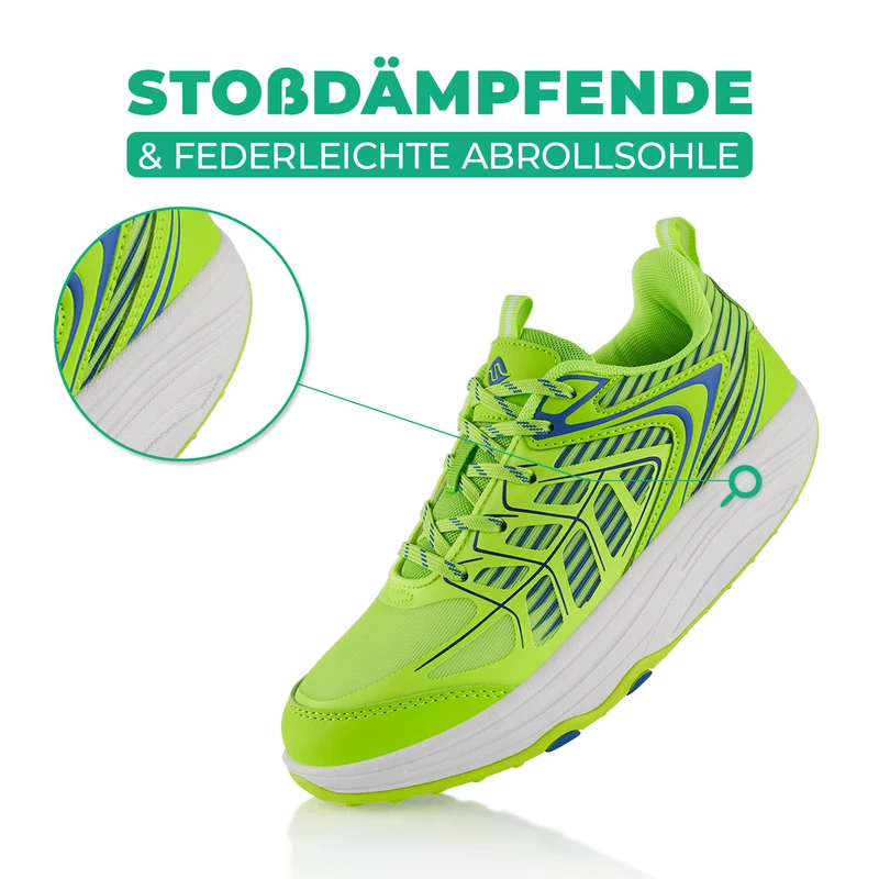 Sneaker Abrollsohle Gesundheitsschuhe Sportschuhe