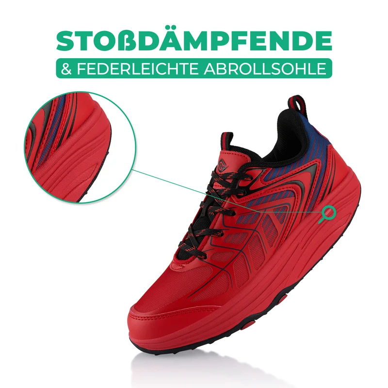 Sneaker Abrollsohle Gesundheitsschuhe Sportschuhe