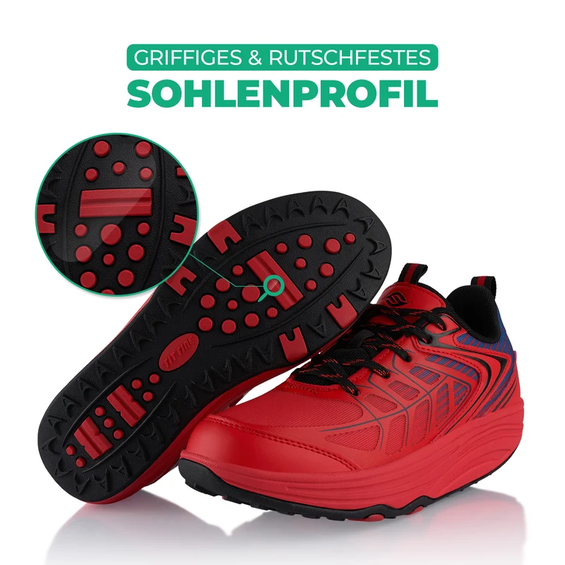 Sneaker Abrollsohle Gesundheitsschuhe Sportschuhe