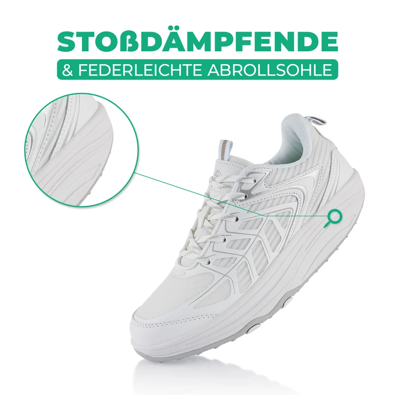 Sneaker Abrollsohle Gesundheitsschuhe Sportschuhe