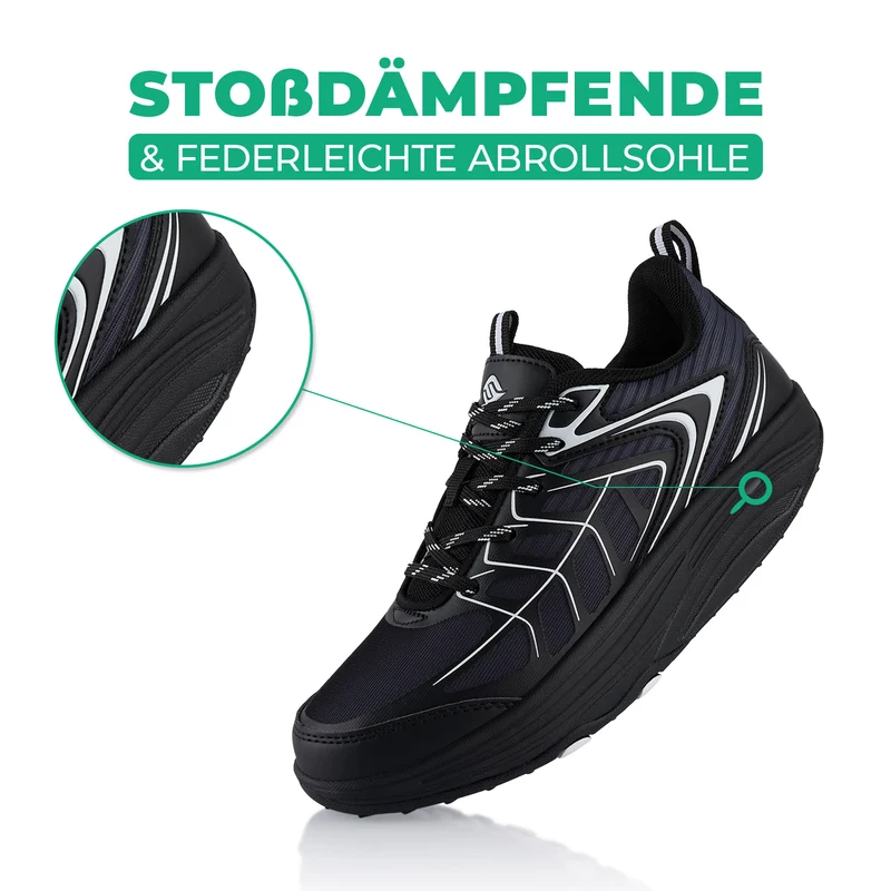 Sneaker Abrollsohle Gesundheitsschuhe Sportschuhe