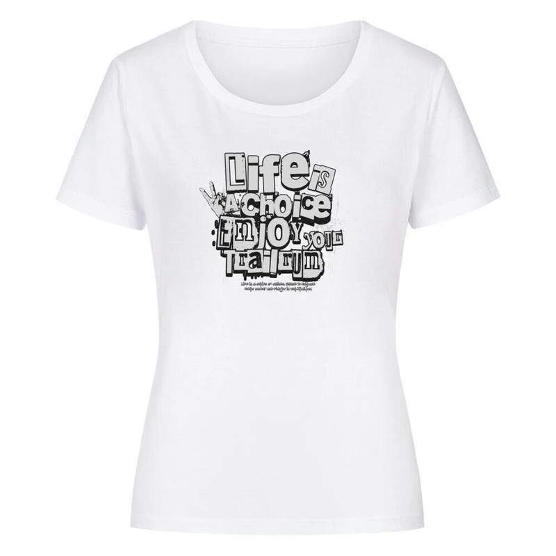 Life is a choice - Bio Premium T-Shirt Frauen